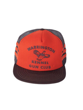 VTG Warrington Kennel Gun Club 3 Stripe Snapback Trucker Hat Game Hunting Quail